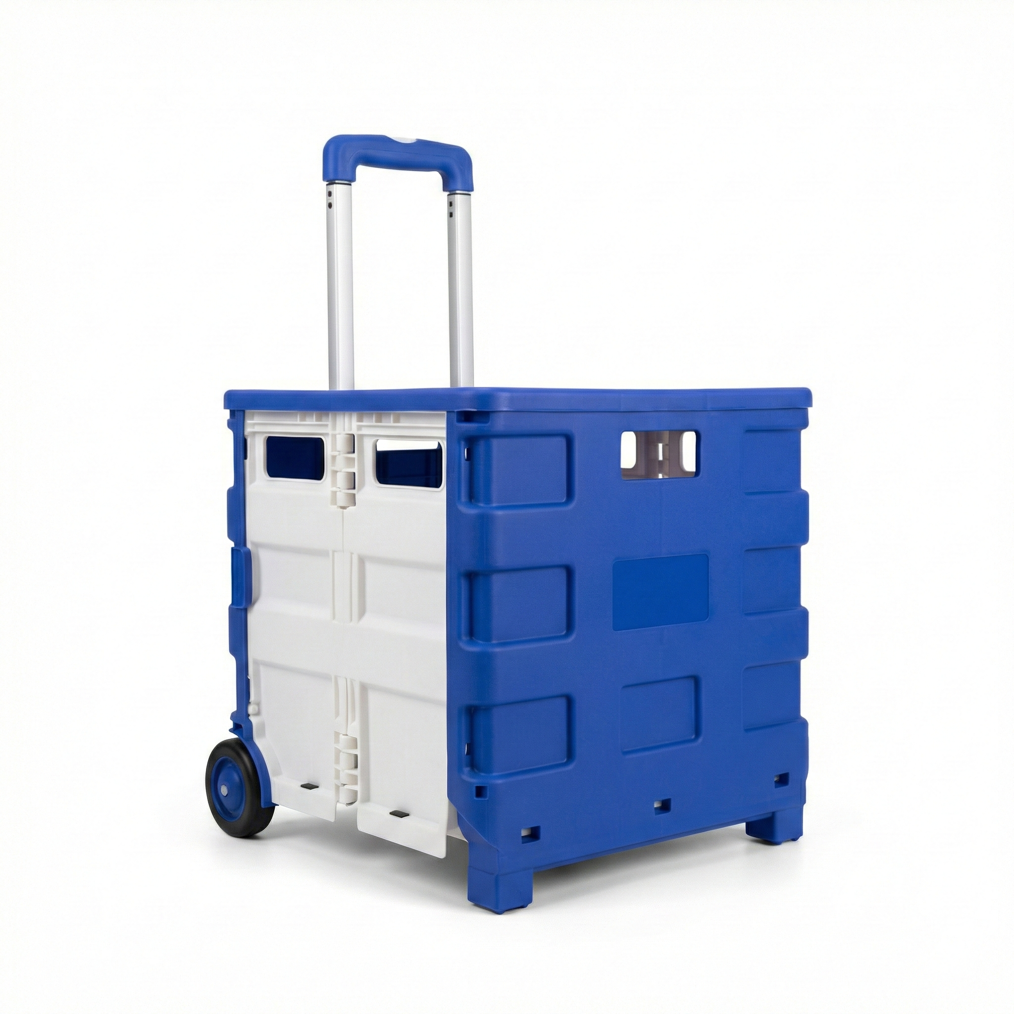 Chariot de courses Pliable Bleu