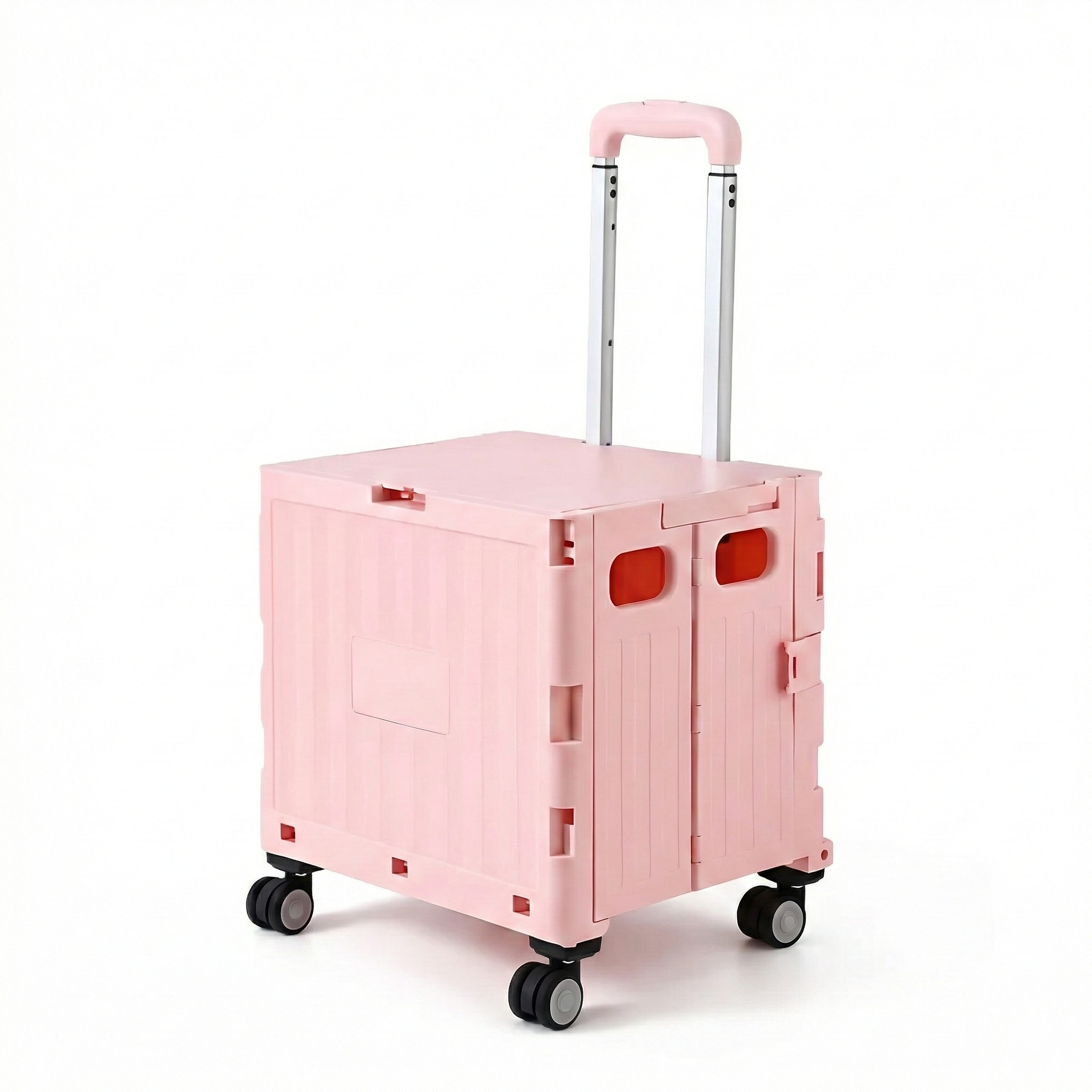 Chariot de courses pliable multifonction Rose Sakura
